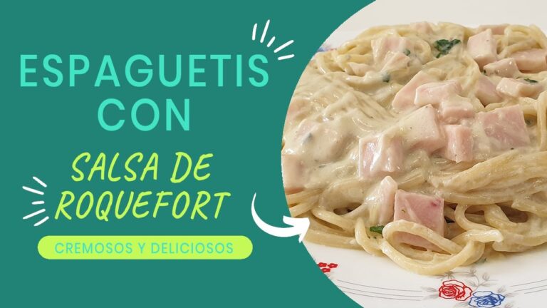 Deliciosa pasta con salsa de Roquefort: Una receta irresistible