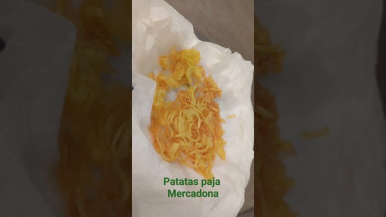 Las Patatas Pajitas de Mercadona: La opción perfecta de aperitivo